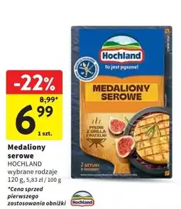 Intermarche Medaliony serowe Hochland Grillowy oferta