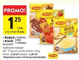 Intermarche Budyń czekoladowy bez cukru Winiary oferta