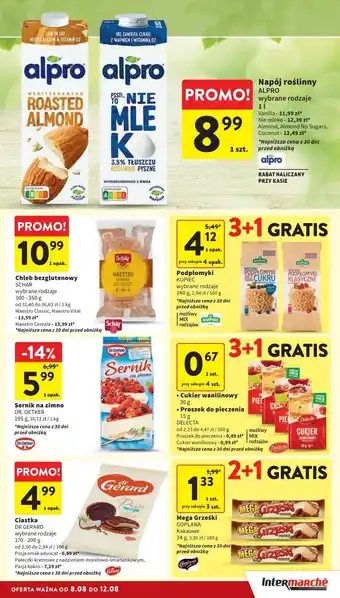 Intermarche Napój owsiany 3.5% Alpro oferta