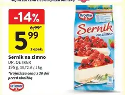 Intermarche Sernik na zimno Dr. Oetker oferta