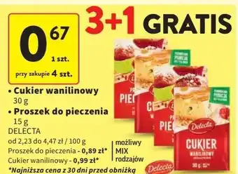 Intermarche Cukier wanilinowy Delecta oferta