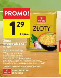 Intermarche Zupa kurczak złoty Vifon oferta