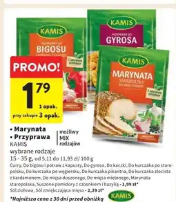 Intermarche Przyprawa do kurczaka złocista Kamis oferta