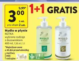 Mydło do rąk w płynie łagodzące Nutka