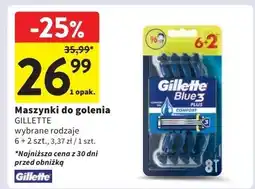 Intermarche Maszynka do golenia Gillette Blue 3 Comfort oferta