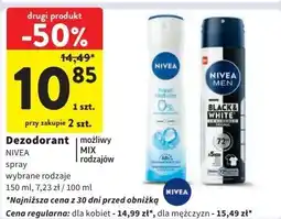 Intermarche Antyperspirant Nivea Fresh Natural oferta