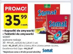 Intermarche Tabletki do zmywarki Somat All In 1 oferta