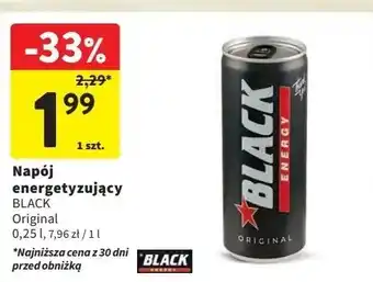 Intermarche Napój energetyczny classic Black Energy oferta