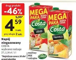 Intermarche Napój pomarańczowy Costa oferta