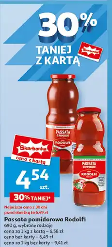 Auchan Passata pomidorowa Rodolfi oferta
