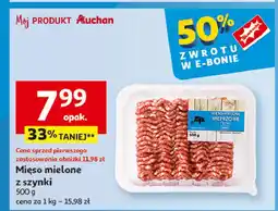 Auchan Mięso mielone z szynki Auchan oferta