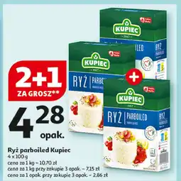 Auchan Ryż parboiled Kupiec oferta