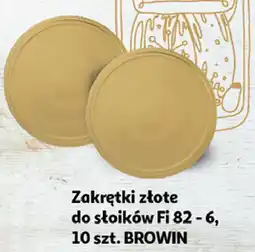 Zakrętki do słoików fi 82/6 Browin