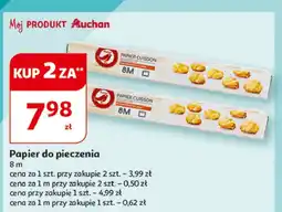 Auchan Papier do pieczenia 8 m Auchan oferta