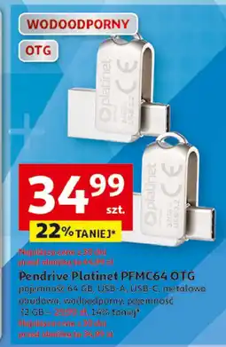 Auchan Pendrive 32 gb Platinet oferta