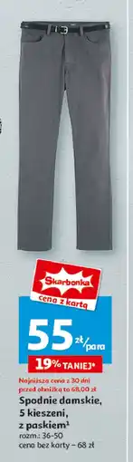 Auchan Spodnie damskie Inextenso By Auchan oferta