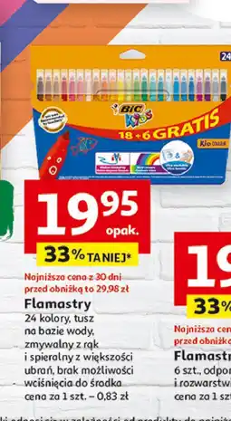 Auchan Flamastry kid couleur Bic Kids oferta