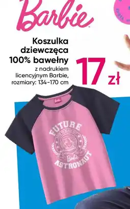 Pepco Koszulka dziewczęca barbie 134-170 cm oferta