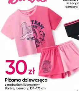 Pepco Piżama dziewczęca 134-176 cm barbie oferta