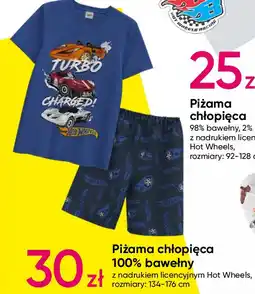 Pepco Piżama dziecięca hot wheels oferta