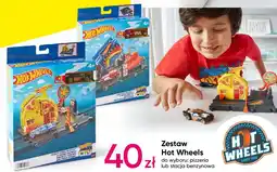 Zestaw stacja benzynowa Hot Wheels City