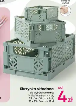 Skrzynka składana 35 x 23 14 cm