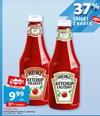 Auchan Ketchup Heinz oferta