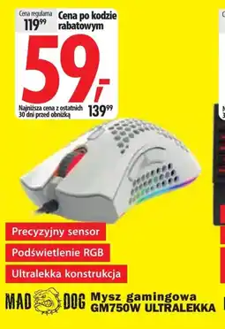 Media Expert Mysz gamingowa Mad Dog oferta