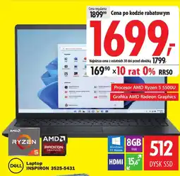 Media Expert Laptop Dell oferta