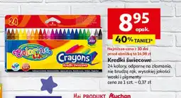 Auchan Kredki świecowe Crayons oferta