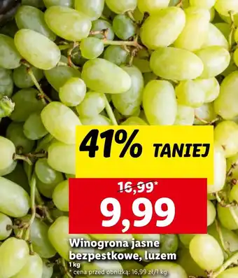 Lidl Winogrona oferta