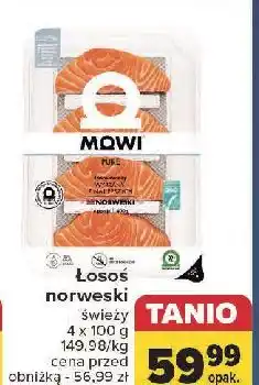 Carrefour Porcje łososia Mowi oferta