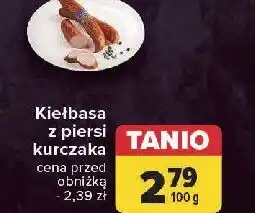 Carrefour Kiełbasa z piersi kurczaka Morliny oferta