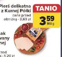Carrefour Pierś delikatna z kurnej półki Cedrob oferta