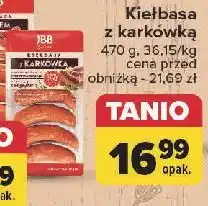Carrefour Kiełbasa z karkówką Jbb Bałdyga oferta