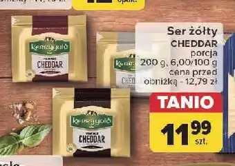 Carrefour Ser cheddar mature Kerrygold oferta