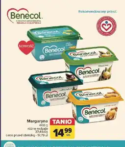 Carrefour Margaryna 100% roślinna Benecol oferta