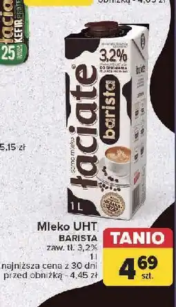 Carrefour Mleko barista 3.2 % Łaciate oferta
