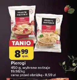 Carrefour Pierogi z serem Iglotex Proste Historie oferta