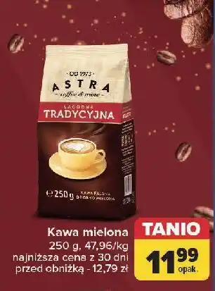 Carrefour Kawa Astra Łagodna Tradycyjna oferta