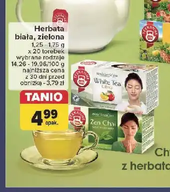 Carrefour Herbata white citrus Teekanne World Special Teas oferta