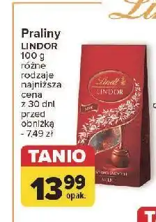 Carrefour Praliny milk Lindt Lindor oferta