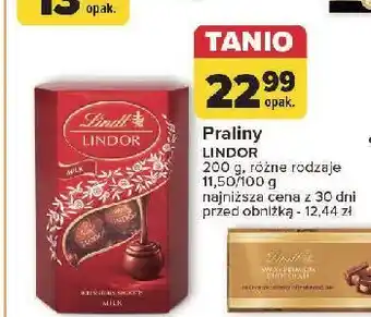 Carrefour Praliny milk Lindt Lindor oferta