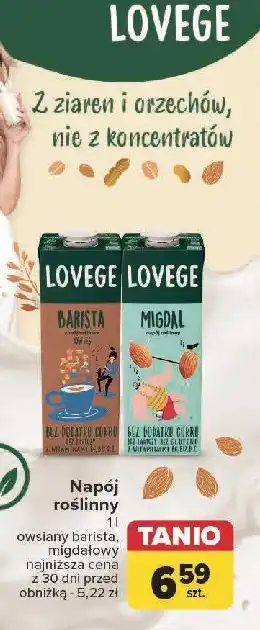 Carrefour Napój migdałowy Lovege oferta