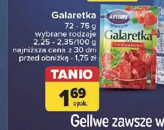 Carrefour Galaretka truskawkowa Gellwe oferta