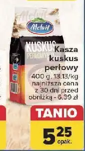 Carrefour Kasza kuskus perłowy Melvit oferta