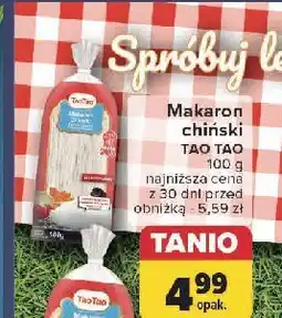 Carrefour Makaron chiński Tao oferta