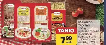 Carrefour Makaron ryżowy wstążki Tao oferta