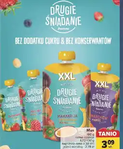 Carrefour Mus marchew-mango-jabłko Drugie Śniadanie oferta