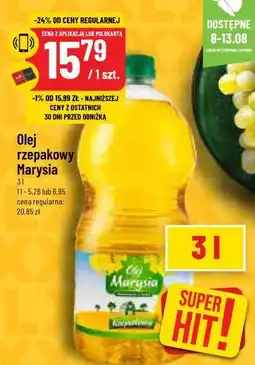 Polomarket Olej rzepakowy Marysia oferta